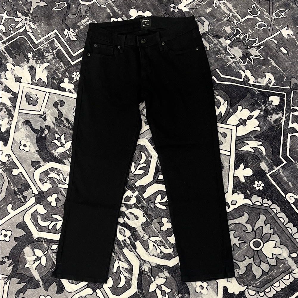 Just Black Men's Slim Jeans - Classic Black